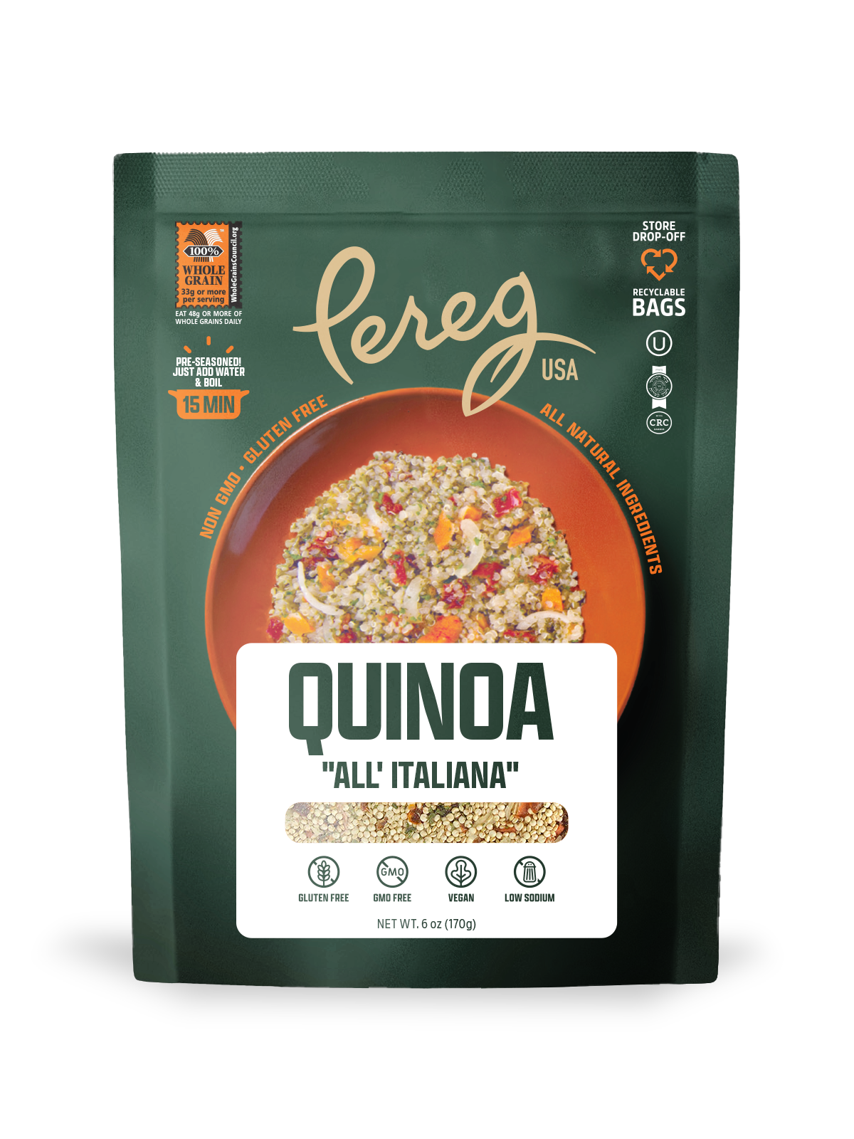 Quinoa Pouches All Italiana