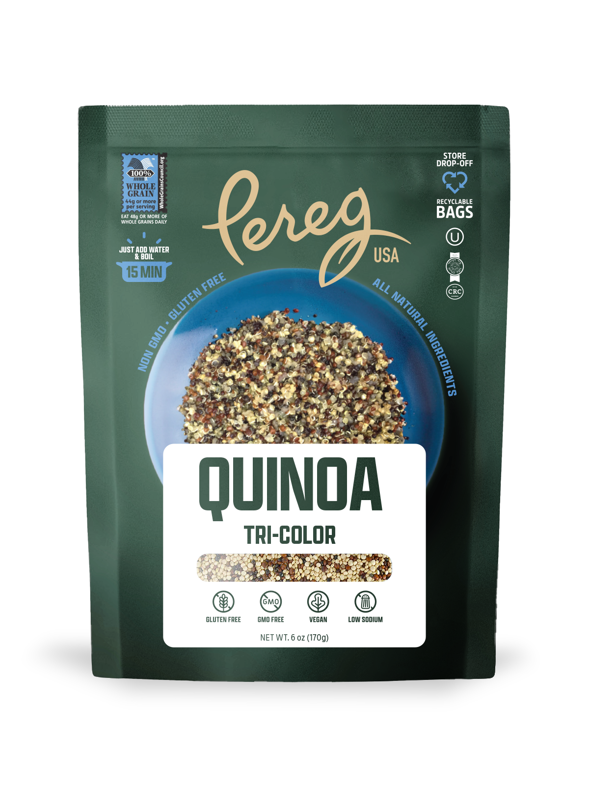 Quinoa Pouches Tri-Color