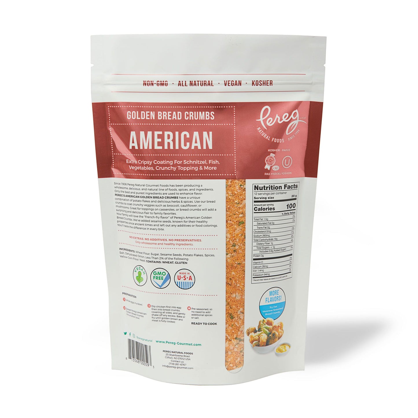 Golden Bread Crumbs American