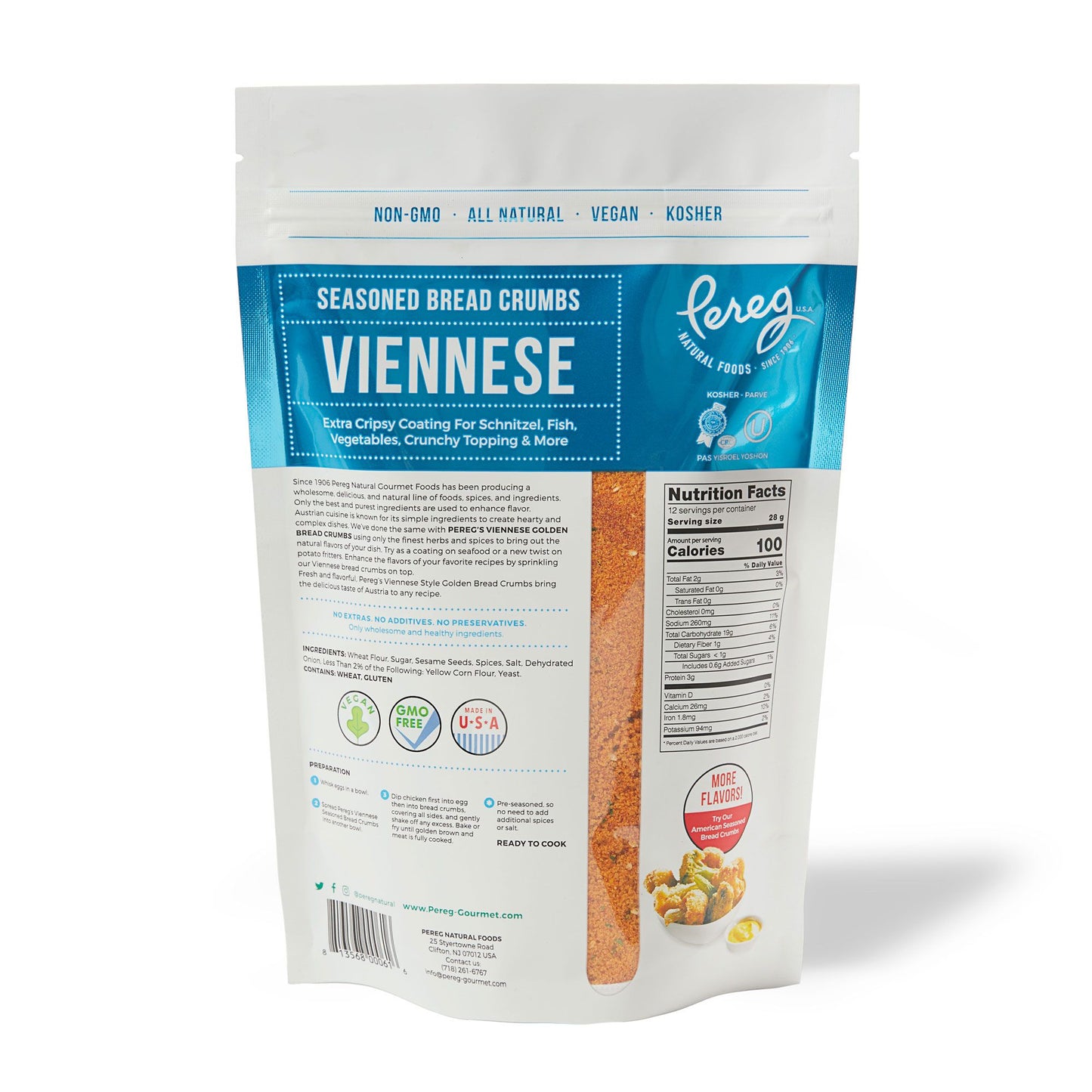 Seasoned Bread Crumbs Viennese