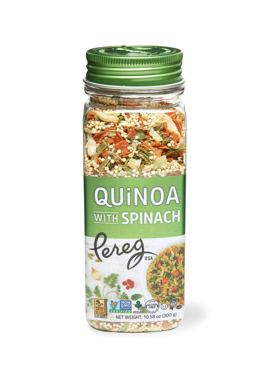 Quinoa with Spinach
