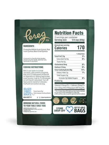 Quinoa Pouches Tri-Color