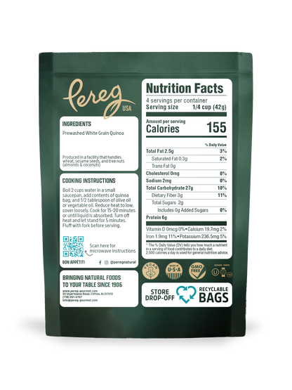 Quinoa Pouches Whole Grain
