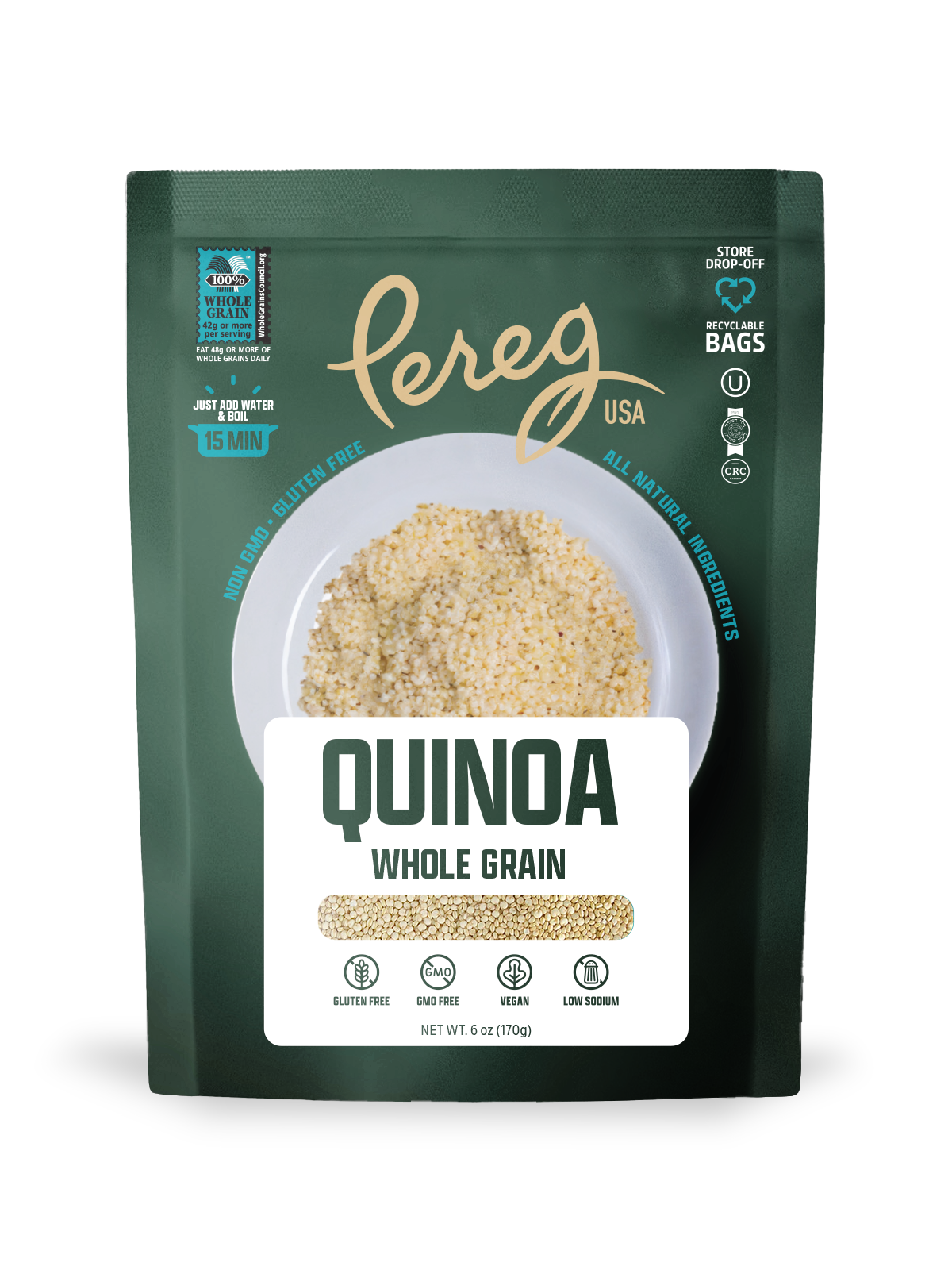 Quinoa Pouches Whole Grain